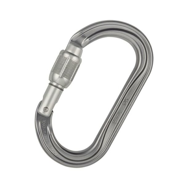 Petzl OK Screw Lock Karabiner für Seilrollen und klemmen bolting eu