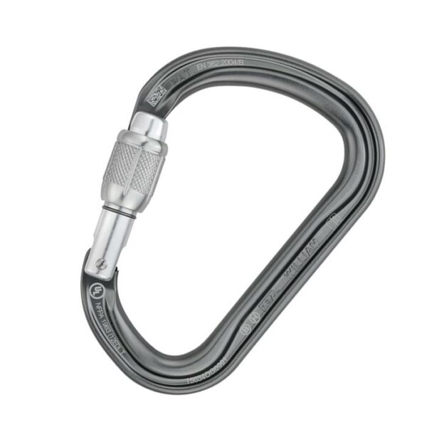 Petzl William Screw Lock Birnenf Rmiger Schraubkarabiner Bolting Eu