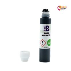 Geöffneter Beal Rope Marker Kletterseil Markierungsstift mit weißer Kappe.