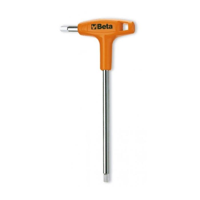 TONE Metrischer Sechskantschlüssel – 10 Mm, Flaches Ende, 225 Mm Lang – Für Hohes Drehmoment
