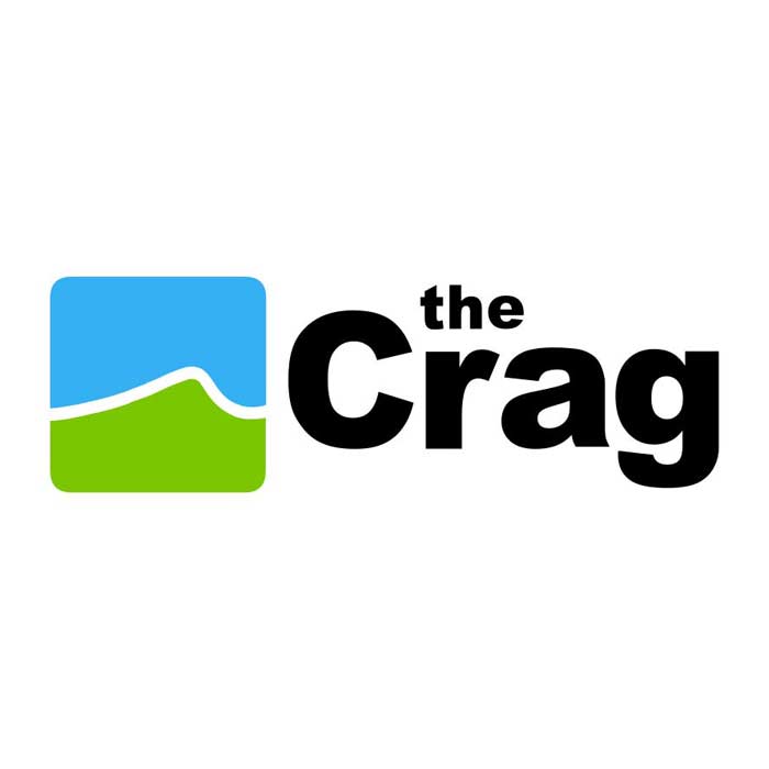 Das Bild zeigt das Logo von theCrag.com.