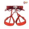 Roter Petzl Adjama Herren Klettergurt von vorne.