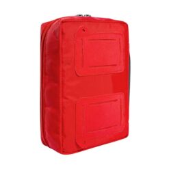 Rote Tasche eines Compact 1. Hilfe Sets mit Schlaufen.