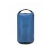Blauer LACD Drybag mit 15 Litern Volumen und verschlossenem Rollverschluss.
