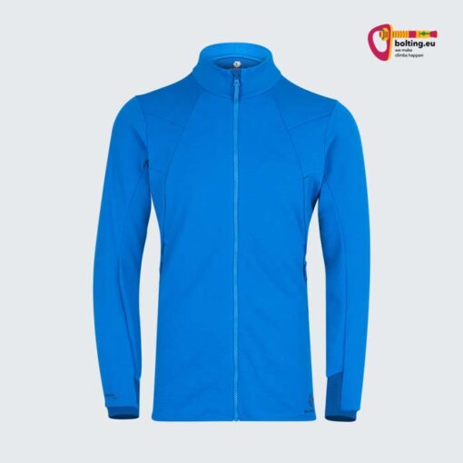 Blaue Black Yak Chago Fleece Jacke.