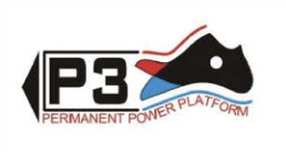 P3 System Logo von La Sportiva vor weißem Hintergrund.
