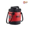 Roter Petzl Bucket 15 Seiltasche von vorne auf weißem Hintergrund.