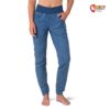 Rafiki Chain Damen Jeans Kletterhose von der Vorderseite an einem bauchfreien Modell.