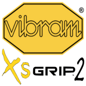 XS Grip 2 Schriftuzug mit gelbem Vibram Logo