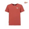 Vorderseite eines E9 Onemove Herren Kletter T Shirts in Farbe Paprika vor weißem Hintergrund.
