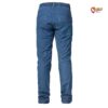 Blaue Kletterhose Jeans Herren Rafiki Crimp von der Rückseite.