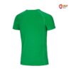 Rückseite des grünen Ocun Bamboo T Gear Herren Klettershirt.