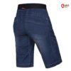 Ocun Mana Shorts Jeans Klettershort von der Rückseite.