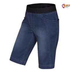 Ocun Mana Shorts Jeans Klettershort von vorne.