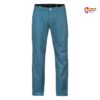 Blaue Rafiki Runout Kletterhose von vorne.