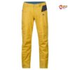 Gelbe Rafiki Crag Kletterhose für Herren von der Vorderseite.