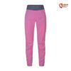 Rose Damen Sommer Kletterhose von vorne mit grauem Bund.