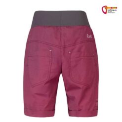 Violette Rafiki Misty leichte Damen Klettershort von hinten.