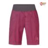Violette Rafiki Misty leichte Damen Klettershort von vorne.