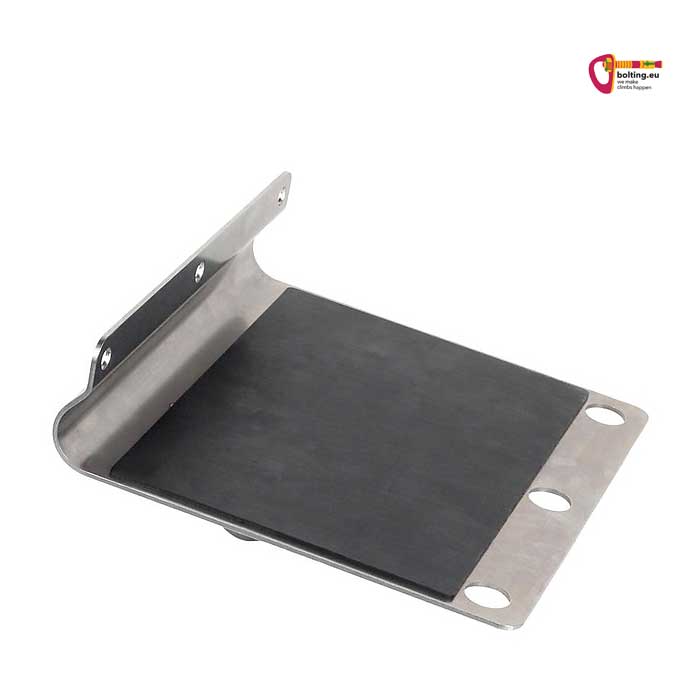 Unterseite des Singing Rock Kantenschutz Atika mit Gummiauflage.