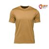Braunes Black Diamond Men Circuit Short Sleeve Tee Herren Klettershirt von vorne.
