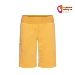 Orange Chillaz Mallorca Damen Klettershort von der Vorderseite.