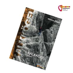 Cover des Kletterführer Kalkkögel update auf weißem Hintergrund.