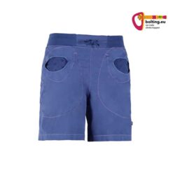 Violette Damen Klettershort von der Vorderseite.