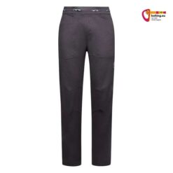 Graue La Sportiva Bolt Pant Männer Kletterhose und von der Vorderseite.
