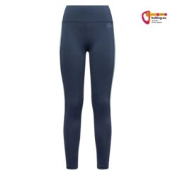 Dunkelblaue La Sportiva Cosmosis Leggings W von vorne.