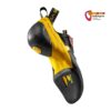 Sohle und P3 System Bänder eines La Sportiva Kletterschuhs.