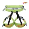 Grün grauer CT Ascent Klettergurt von hinten.