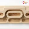 Detail eines Holz Hangboards von YY Vertical.