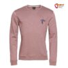 Rosa Chillaz Kletter Longsleeve mit gesticktem Ropes Logo von vorne.