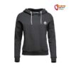 Schwarzer Chillaz Kletter Kapuzenpulli von vorne.