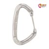 Schnappkarabiner aus silbernen Stahl von Austrialpin.