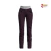 Crazy Boulderhose Aria in violett für Damen von der Vorderseite.