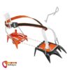 Petzl Leopard Hybrid Steigeisen mit Kipphebel Bindung.
