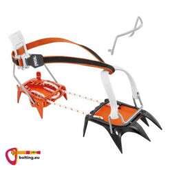 Petzl Leopard Hybrid Steigeisen mit Kipphebel Bindung.