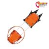 Petzl Leopard Hybrid Steigeisen mit Antisnow Antistollplatten.