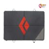 Black Diamond Gapstopper ausgebreitet mit rotem Logo von oben.