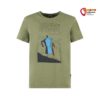 E9 Atti Bouldershirt mit Brust Aufdruck von vorne.