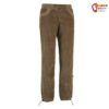 Hellbraune E9 Bia VS Kletterhose von vorne.