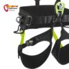 Beinschlaufen des Edekrid Vector y mit Double Lock Schnallen.