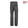 E9 Rondo Slim Kletterhose in Farbe ash von der Rückseite vor weißem Hintergrund.