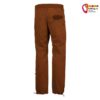E9 Rondo Slim Kletterhose in Farbe monkey von der Rückseite vor weißem Hintergrund.